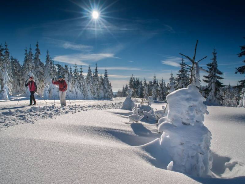 Góry czeskie zimą: rekordy i ciekawostki